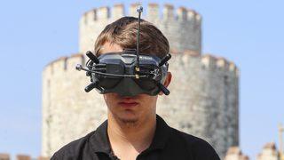 Yedikule Hisarı'nda dron yarışması başladı