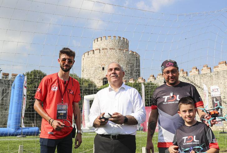 Yedikule Hisarı'nda dron yarışması başladı G3