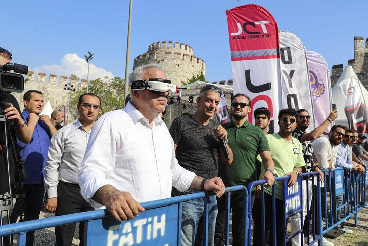 Yedikule Hisarı'nda dron yarışması başladı G4