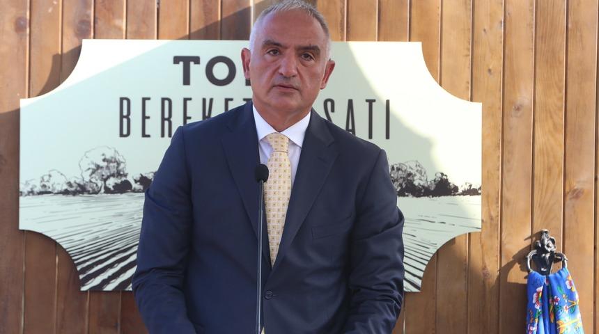 Kültür ve Turizm Bakanı Ersoy, Tokat'ta "Bereket Hasadı Programı"nda konuştu: