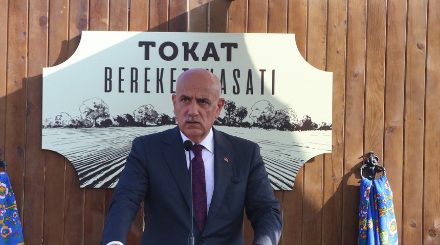 Tarım ve Orman Bakanı Kirişci, Tokat'ta "Bereket Hasadı Programı"nda konuştu: