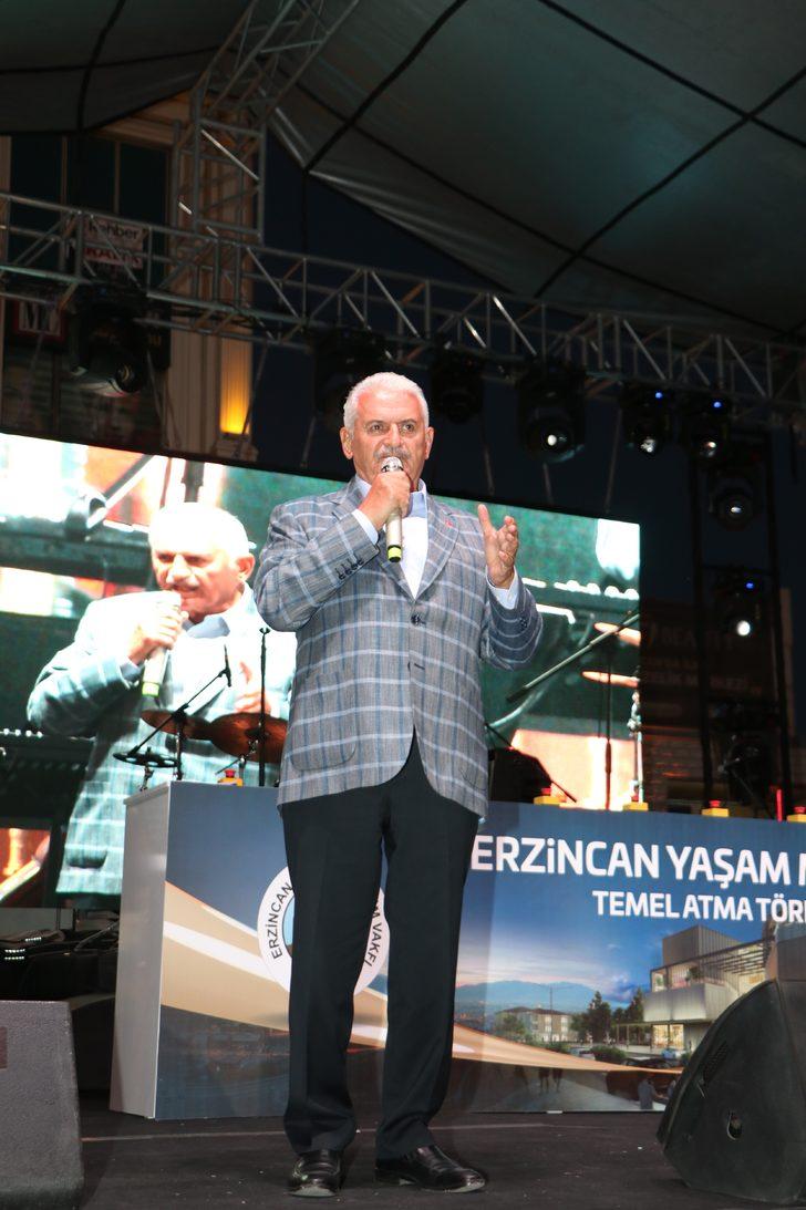 AK Parti'li Yıldırım, Erzincan'da yaşam merkezi temel atma töreninde konuştu: G3
