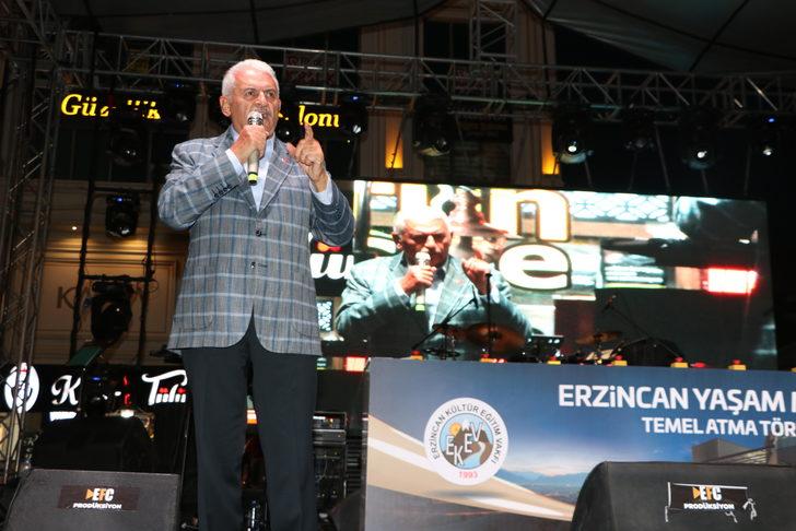 AK Parti'li Yıldırım, Erzincan'da yaşam merkezi temel atma töreninde konuştu: G5