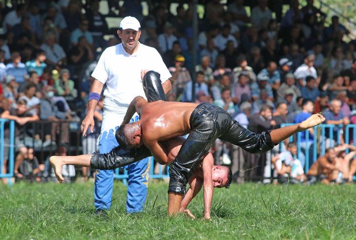 Muğla'da 29. Geleneksel Yayla Seki Yağlı Güreşleri yapıldı G2