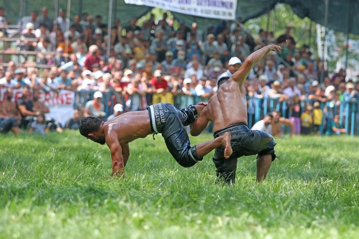 Muğla'da 29. Geleneksel Yayla Seki Yağlı Güreşleri yapıldı G5