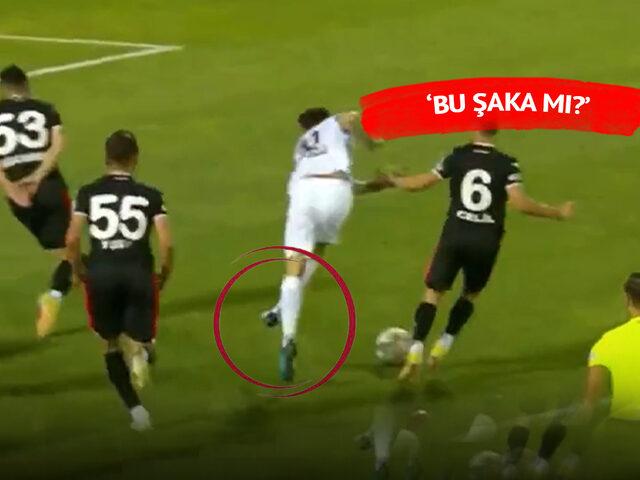 İzleyenler inanamadı! Erzurumspor Samsunspor maçında ilginç karar...