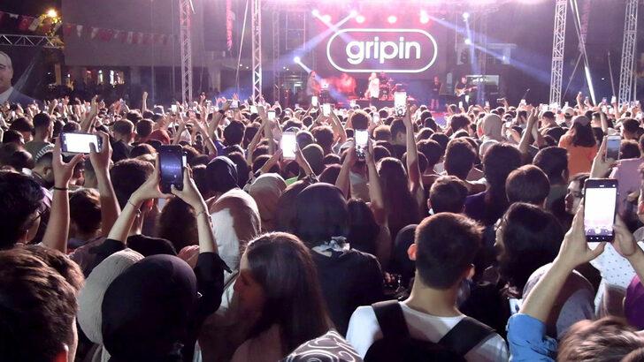 "Gripin" Kahramanmaraş'ta konser verdi G1