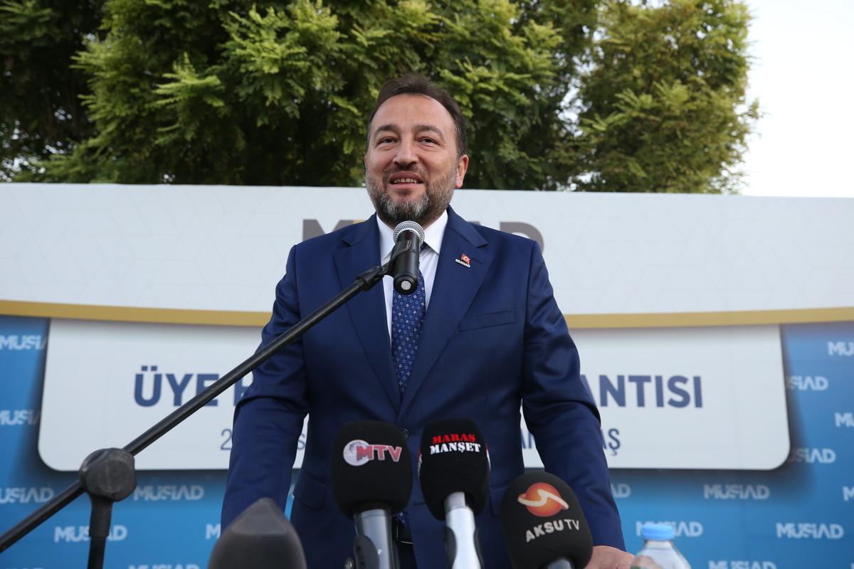 M&Uuml;SİAD Genel Başkanı Asmalı, Kahramanmaraş'ta konuştu