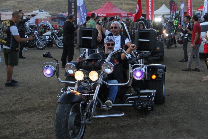 Erciyes Motosiklet Festivali'nde akrobasi gösterisi düzenlendi G4