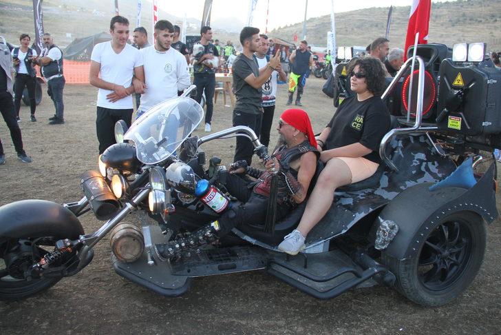 Erciyes Motosiklet Festivali'nde akrobasi gösterisi düzenlendi G5