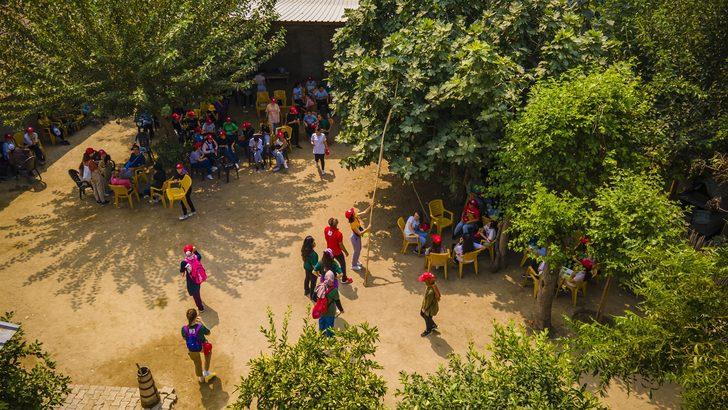 Gençler Türk Kızılayın Tarım ve Üretim Kampı'nda buluştu G1