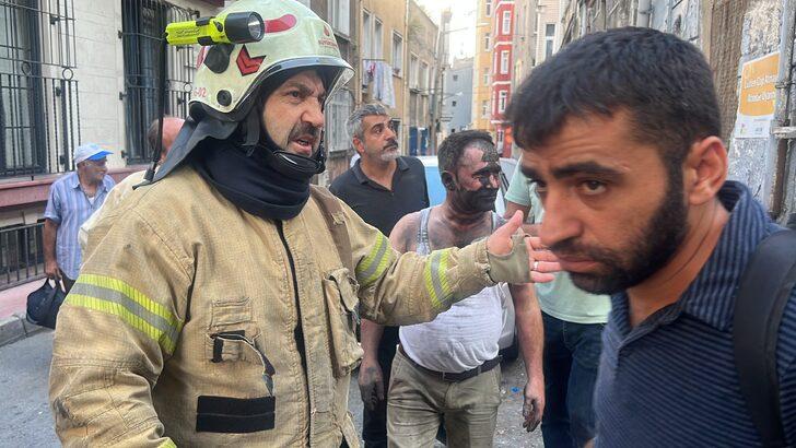 Beyoğlu’nda korkutan patlama! Bir kişinin yüzünde yanıklar oluştu G1