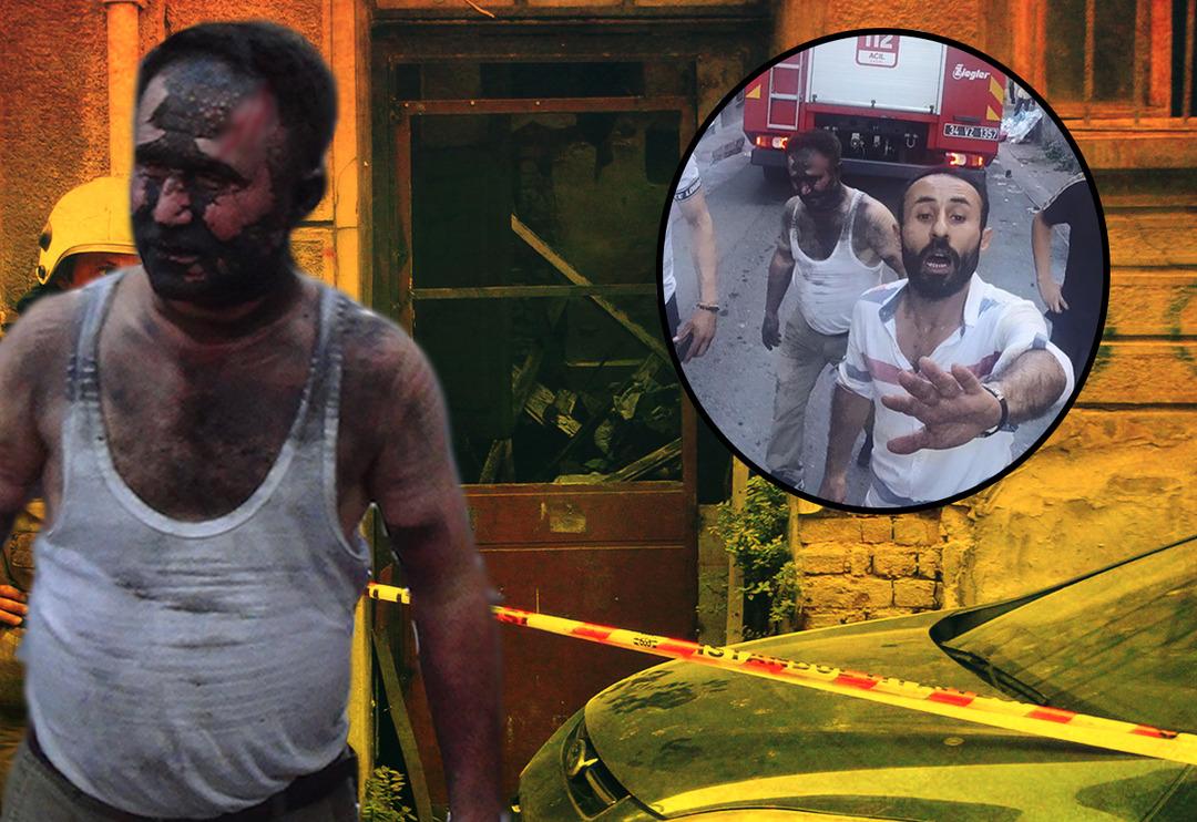 Beyoğlu&rsquo;nda korkutan patlama! Bir kişinin y&uuml;z&uuml;nde yanıklar oluştu