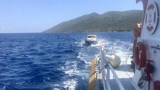 Bodrum'da sürüklenen tekne ekiplerce kurtarıldı