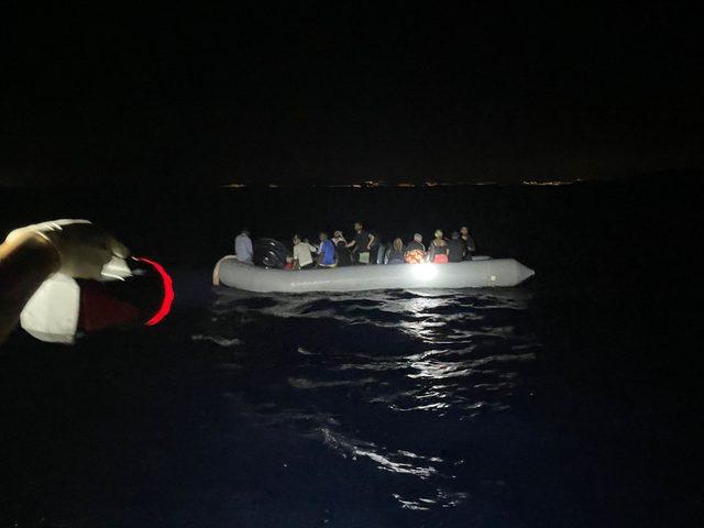 Bodrum açıklarında 66 düzensiz göçmen kurtarıldı