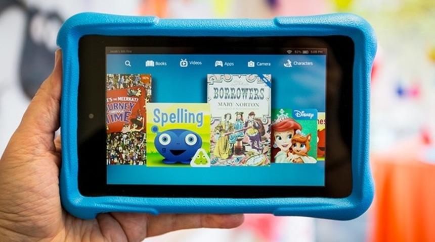 &Ccedil;ocuklara &ouml;zel tablet Amazon Fire HD Kids Edition