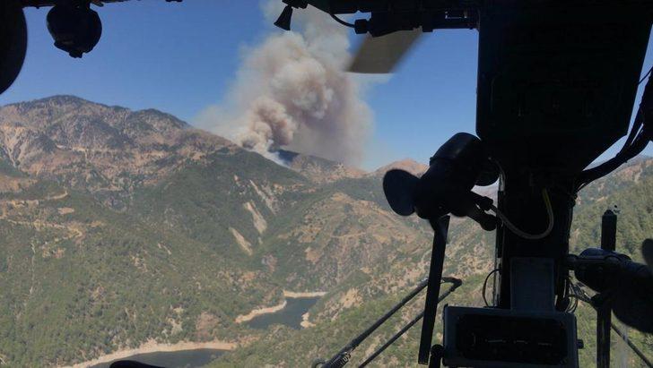 GÜNCELLEME - Kahramanmaraş'ta çıkan orman yangınına müdahale ediliyor G3