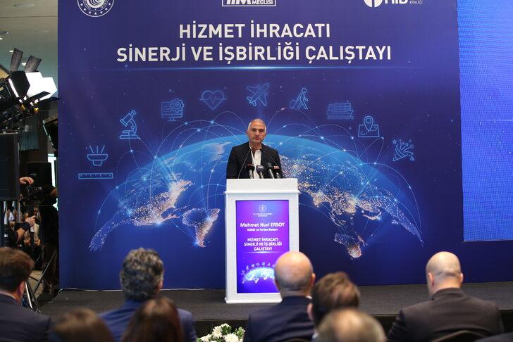 Bakan Ersoy, Sakarya'da Hizmet İhracatçıları Birliğinin çalıştayına katıldı: G3