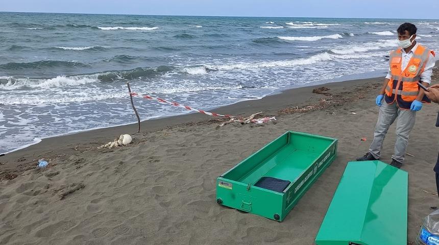 Samsun'da sahile iskelet vurdu