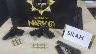 Diyarbakır'da bahçesinde 120 kök Hint keneviri ele geçirilen zanlı tutuklandı