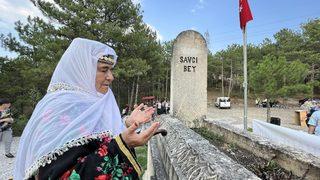 Ertuğrul Gazi'nin oğlu Saru Batu Savcı Bey, Domaniç'teki kabri başında anıldı