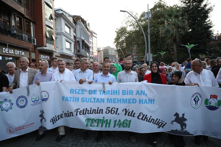 Rize'de kortej yürüyüşü düzenlendi G5
