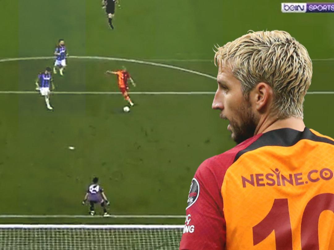 Son dakika: Trabzonspor - Galatasaray ma&ccedil;ına Dries Mertens damga vurdu! Karşı karşıya pozisyonda...