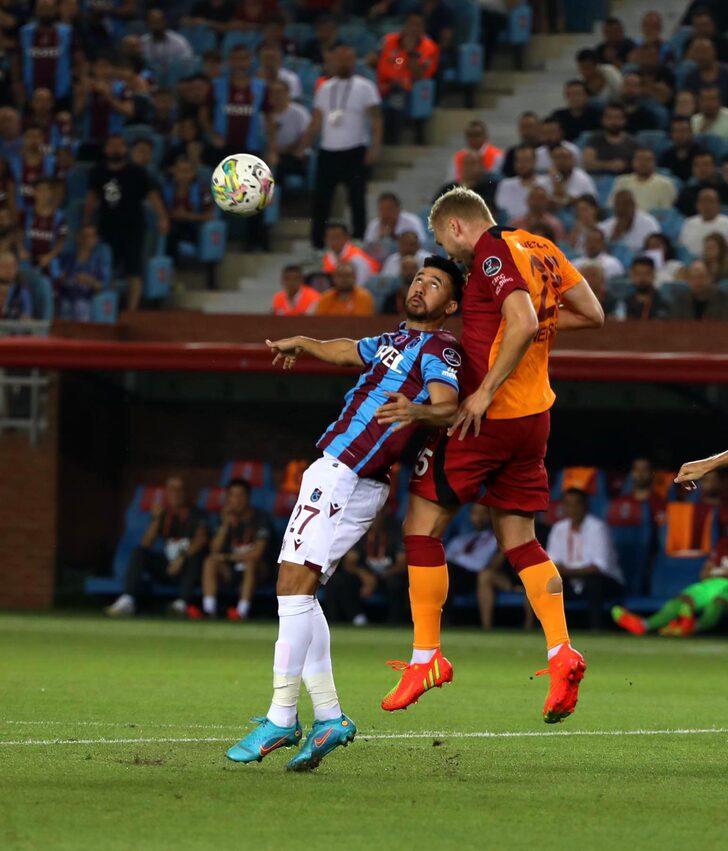 Trabzonspor-Galatasaray maçının ardından sert sözler! ''Ezilmiş, facia...'' G1