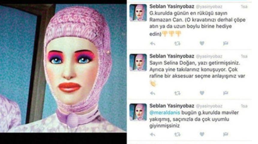 Seblan Yasinyobaz TBMM'den moda casusluğu yapıyor