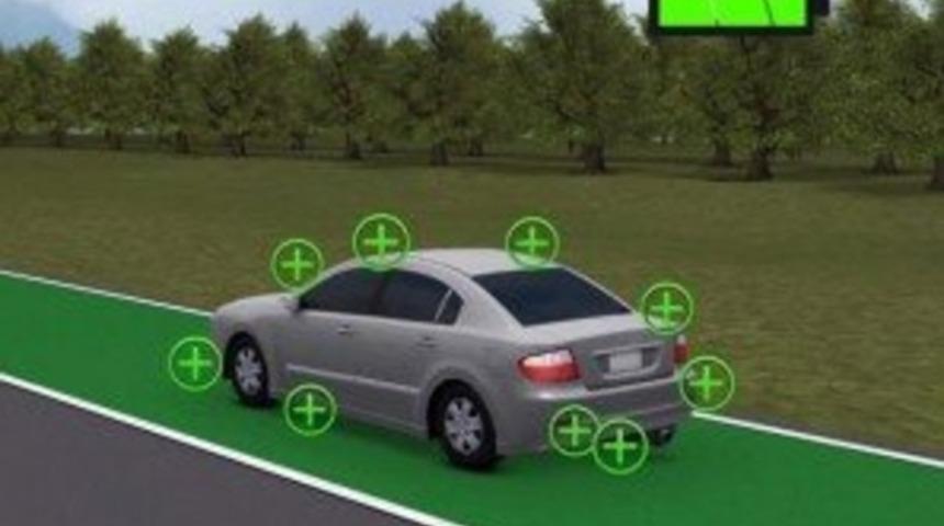 Elektrikli arabalar i&ccedil;in &ouml;zel yollar yapılıyor