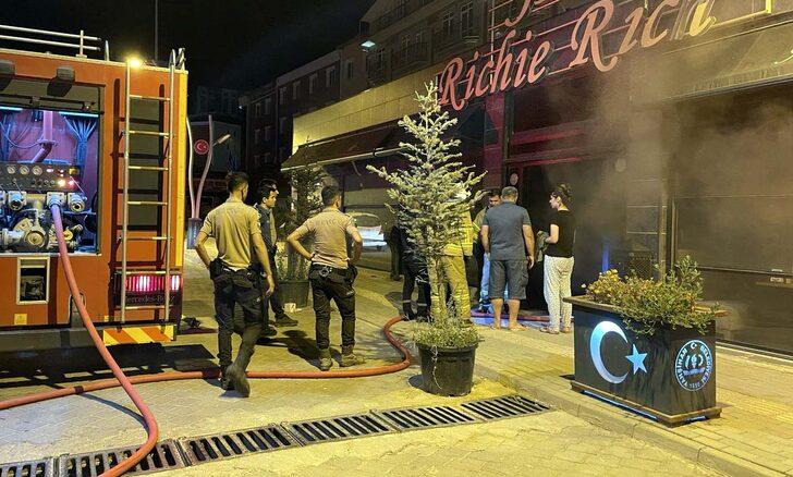 Kırıkkale'de kafede çıkan yangın hasara yol açtı G4