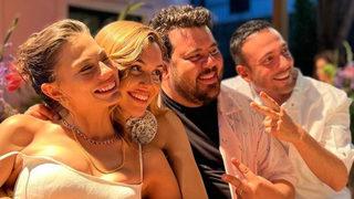 Berfu Yenenler Demet Özdemir-Oğuzhan Koç düğününden paylaştı! Yorum yağdı