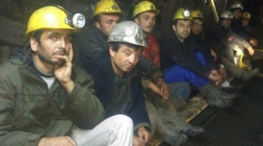 Zonguldak'ta işçilerin madendeki açlık grevi bitti