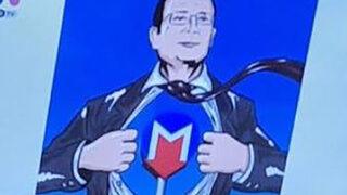 Metroda İmamoğlu'nu görenler şaşkına döndü! Süper kahraman reklamı sosyal medyayı salladı