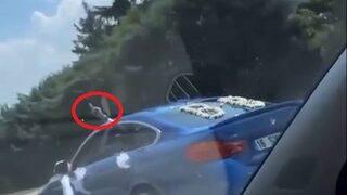 Bu kadarına da pes artık! Gelin arabasından havaya defalarca ateş etti