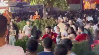 Eseryurt'ta düzenlenen Ceza konserinde kavga çıktı