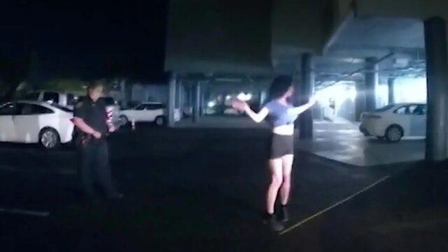 Sarhoş olmadığını kanıtlaması gerekti!  Yürümeyi değil dans etmeyi seçince...