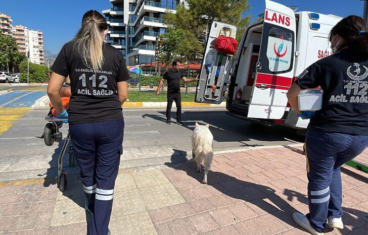Antalya'da köpeğini kaçırmaya çalışan şüpheli tarafından bıçaklanan kişi yaralandı G5