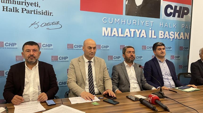 CHP heyeti Malatya'da temaslarda bulundu