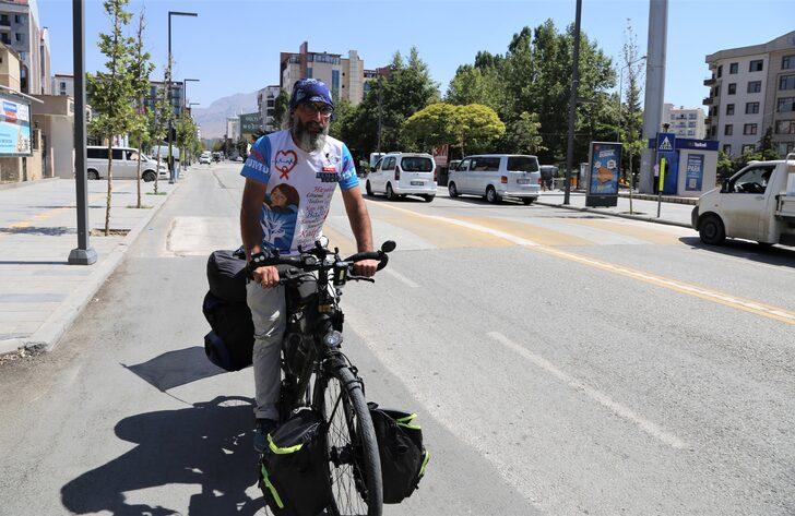 Organ ve kök hücre bekleyen çocuklar için kilometrelerce pedal çevirdi G2