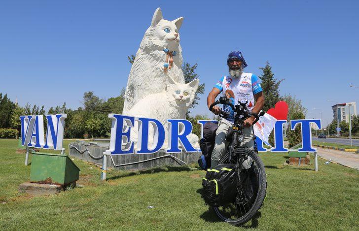 Organ ve kök hücre bekleyen çocuklar için kilometrelerce pedal çevirdi G4