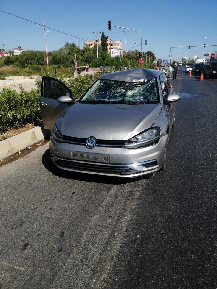 Antalya'da otomobille çarpışan skuter sürücüsü öldü G3