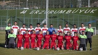 Ampute Milli Futbol Takımı'nın Erzurum kampı sona erdi