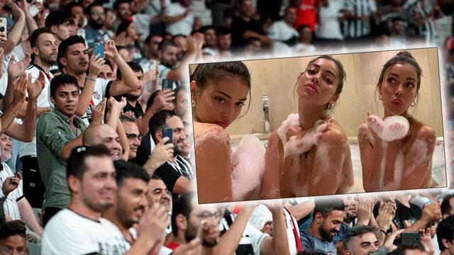 Herkes onu konuşuyor! Beşiktaş tribünlerinde şaşırtan isim