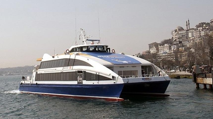 Deniz otobüsüne bomba ihbarı