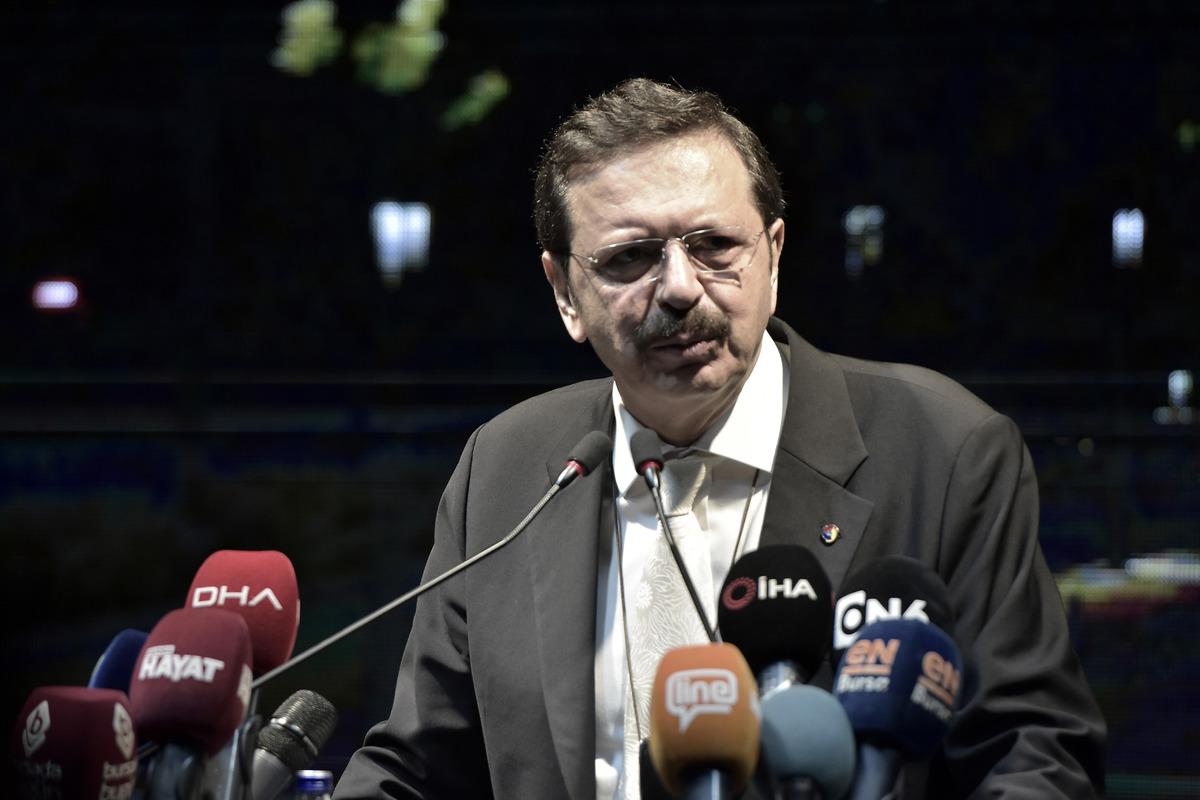 TOBB Başkanı Hisarcıklıoğlu, Bursa'da konuştu: