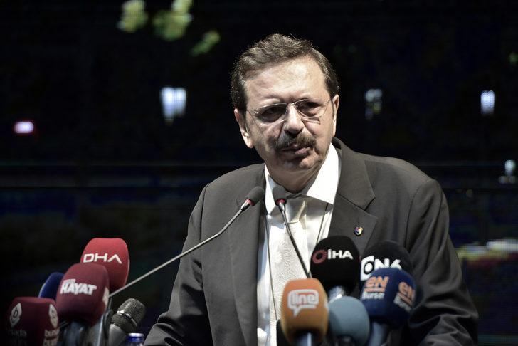 TOBB Başkanı Hisarcıklıoğlu, Bursa'da konuştu: G1