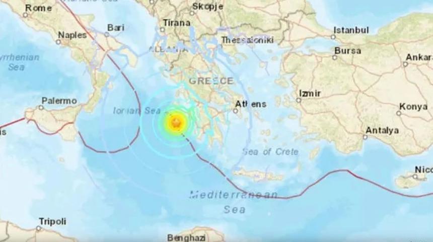 Yunanistan’da 4.3 büyüklüğünde deprem