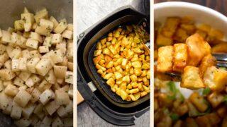 Azıcık yağ ile harikalar yaratmanızı sağlayan airfryerda kolayca yapabileceğiniz çıtır patates tarifi