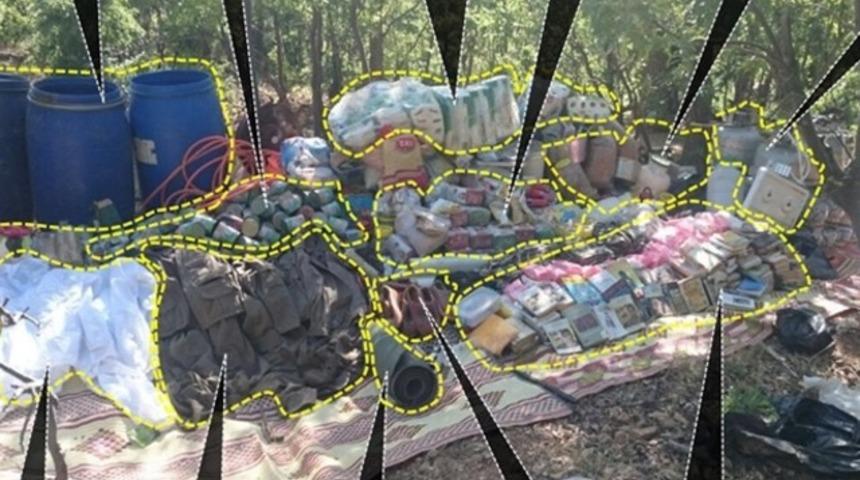 Lice'de yeraltında 4 odalı banyolu 'sığınak' bulundu